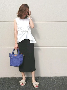 JUNKOさん(レディース・162cm)の夏コーディネート