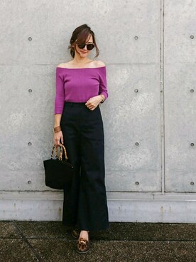 JUNKOさん（レディース・162cm）の秋コーディネート