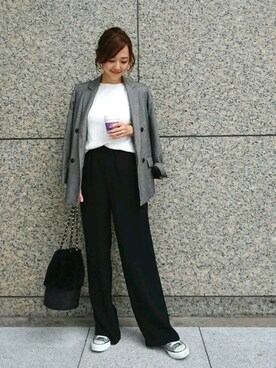 JUNKOさん（レディース・162cm）の秋コーディネート