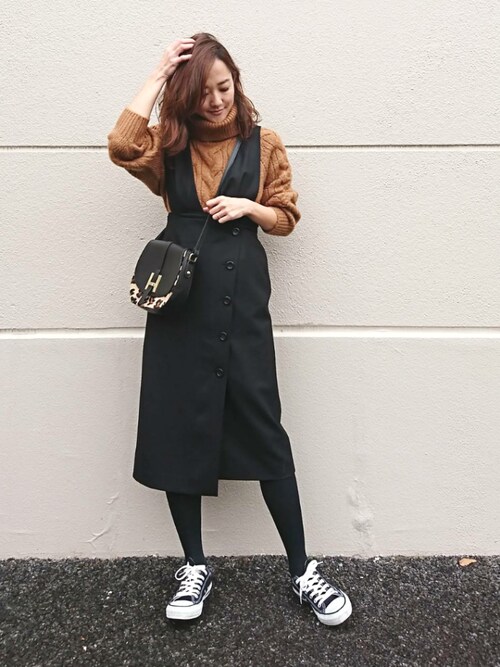 Junko Guのニット セーターを使ったコーディネート Wear Junko Guのニット セーターを使ったコーディネート Wear