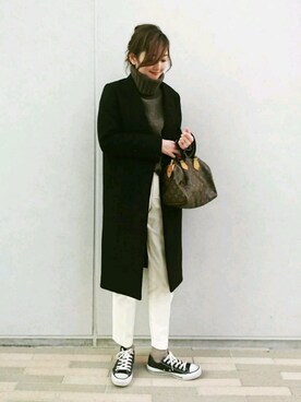 JUNKOさん（レディース・162cm）の冬コーディネート