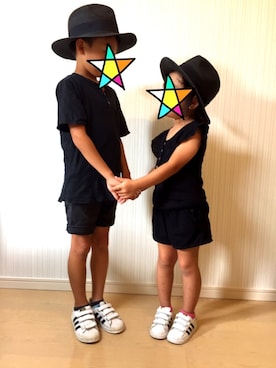 まーこさん(キッズ・120cm)の夏コーディネート