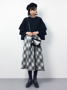 ambiさん（レディース・160cm）の冬コーディネート