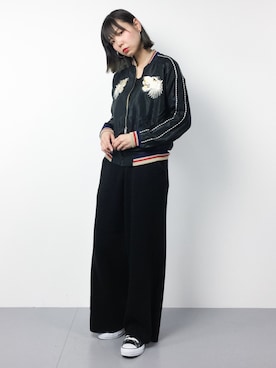 「TAILOR TOYO（テーラートウヨウ）のアイテム（ジャケット/アウター）」を使った、ambiさん（レディース・160cm）の冬コーディネート