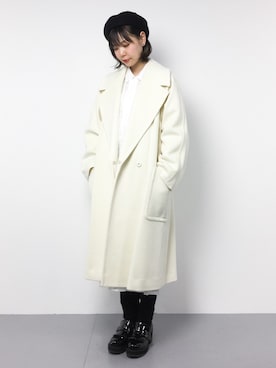 「EN ROUTE（アンルート）のアイテム（その他アウター）」を使った、ambiさん（レディース・160cm）の冬コーディネート