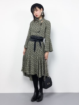 ambiさん（レディース・160cm）の冬コーディネート