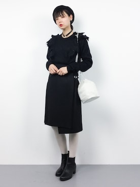 ambiさん（レディース・160cm）の冬コーディネート