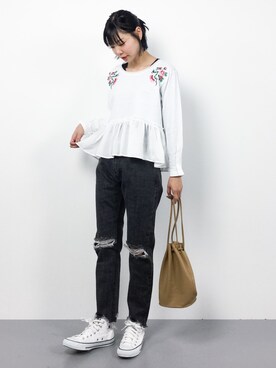 ambiさん（レディース・160cm）の冬コーディネート