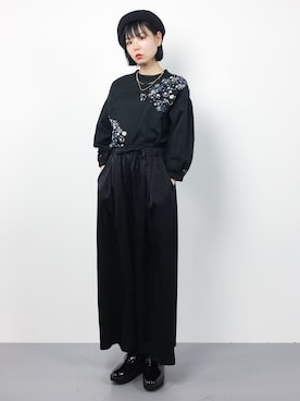 「STUDIOUS（ステュディオス）のアイテム（アクセサリー）」を使った、ambiさん（レディース・160cm）の冬コーディネート