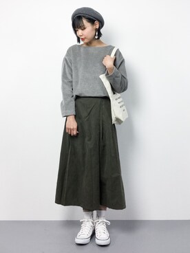 「INNOCENT BLUE（イノセントブルー）のアイテム」を使った、ambiさん（レディース・160cm）の冬コーディネート