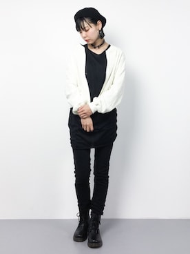 「SpRay（スプレイ）のアイテム（ブルゾン）」を使った、ambiさん（レディース・160cm）の冬コーディネート