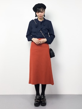 ambiさん（レディース・160cm）の冬コーディネート