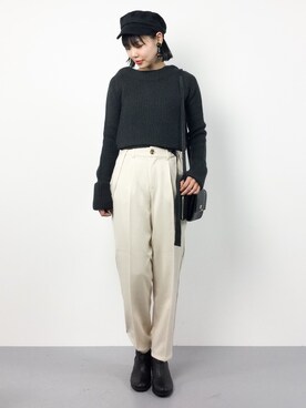 ambiさん（レディース・160cm）の冬コーディネート
