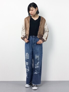 ambiさん(レディース・160cm)の冬コーディネート
