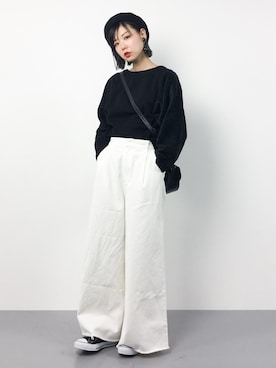 「DETAILS（ディテールズ）のアイテム」を使った、ambiさん（レディース・160cm）の冬コーディネート
