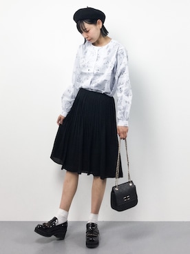 「CLEARIMPRESSION （クリアインプレッション）のアイテム」を使った、ambiさん（レディース・160cm）の春コーディネート
