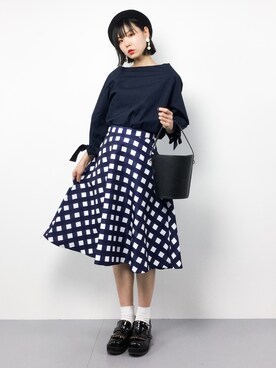 ambiさん（レディース・160cm）の春コーディネート