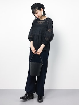 「Te chichi TERRASSE（テチチテラス）のアイテム」を使った、ambiさん（レディース・160cm）の春コーディネート