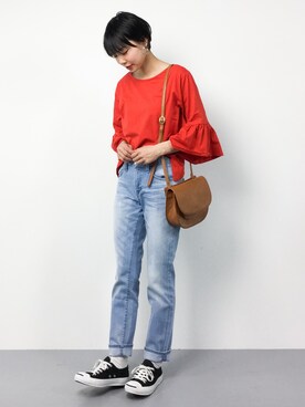 ambiさん（レディース・160cm）の春コーディネート