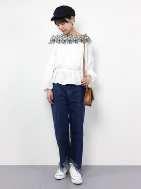 ambiさん（レディース・160cm）の春コーディネート