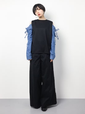 ambiさん（レディース・160cm）の春コーディネート
