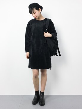 「reca（レカ）のアイテム（チュニック）」を使った、ambiさん（レディース・160cm）の春コーディネート