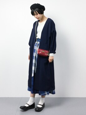 「haco!（ハコ）のアイテム（その他アウター）」を使った、ambiさん（レディース・160cm）の春コーディネート