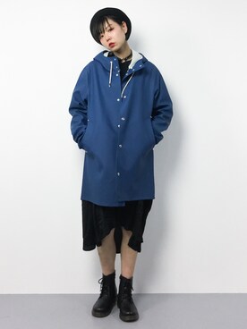 「STUTTERHEIM（ストゥッテルハイム）のアイテム」を使った、ambiさん（レディース・160cm）の春コーディネート