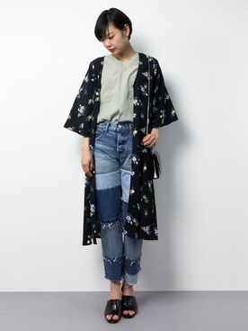 「Te chichi TERRASSE（テチチテラス）のアイテム」を使った、ambiさん（レディース・160cm）の春コーディネート