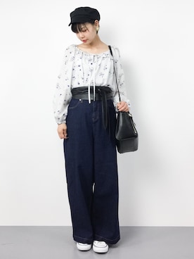 「Te chichi TERRASSE（テチチテラス）のアイテム」を使った、ambiさん（レディース・160cm）の春コーディネート