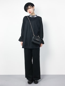 「axes femme（アクシーズファム）のアイテム（チュニック）」を使った、ambiさん（レディース・160cm）の春コーディネート
