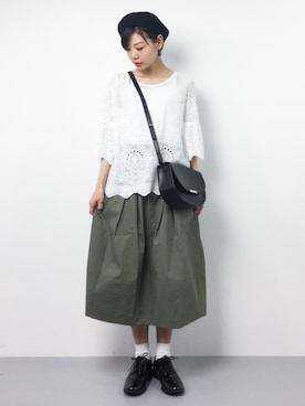 ambiさん（レディース・160cm）の春コーディネート