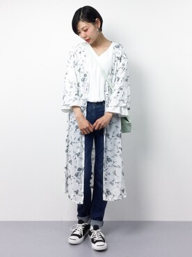 ambiさん（レディース・160cm）の春コーディネート