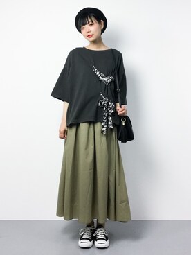 ambiさん（レディース・160cm）の春コーディネート