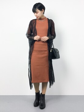 ambiさん（レディース・160cm）の春コーディネート