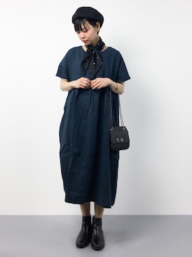 「osharewalker（オシャレウォーカー）のアイテム（ワンピース/ドレス）」を使った、ambiさん（レディース・160cm）の春コーディネート