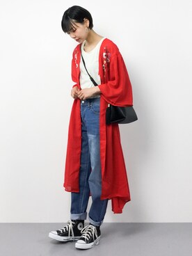 ambiさん（レディース・160cm）の春コーディネート