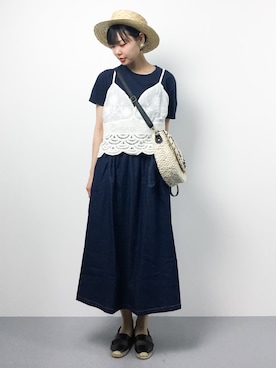 ambiさん（レディース・160cm）の春コーディネート