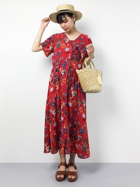 ambiさん（レディース・160cm）の春コーディネート