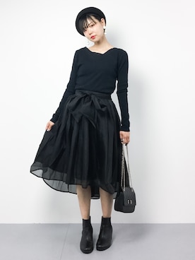 ambiさん（レディース・160cm）の春コーディネート