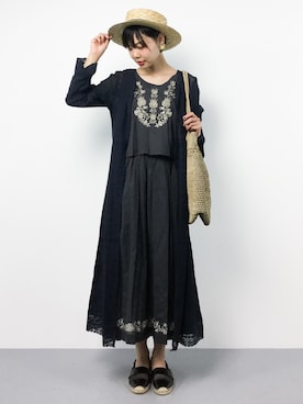 ambiさん（レディース・160cm）の春コーディネート