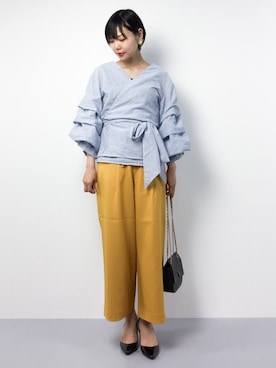 ambiさん（レディース・160cm）の春コーディネート