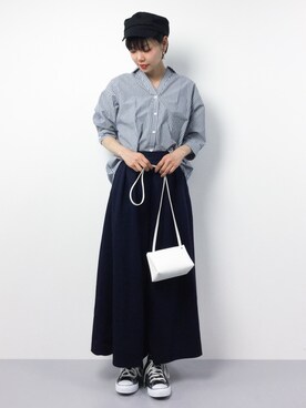 「Te chichi（テチチ）のアイテム」を使った、ambiさん（レディース・160cm）の春コーディネート