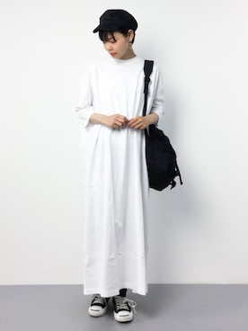 「JOURNAL STANDARD LUXE（ジャーナルスタンダード　ラックス）のアイテム（ワンピース/ドレス）」を使った、ambiさん（レディース・160cm）の春コーディネート