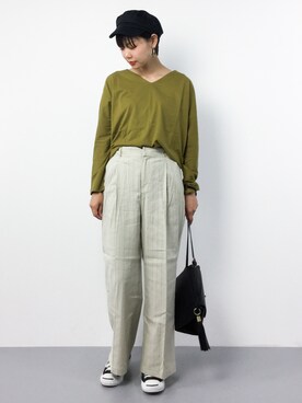 ambiさん（レディース・160cm）の春コーディネート