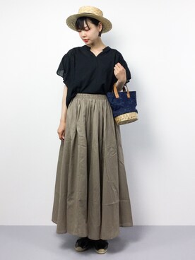 ambiさん（レディース・160cm）の春コーディネート