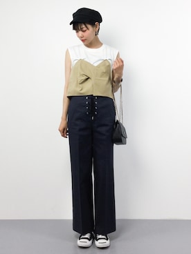 ambiさん（レディース・160cm）の春コーディネート