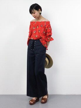 ambiさん（レディース・160cm）の春コーディネート