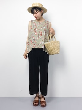 ambiさん（レディース・160cm）の夏コーディネート