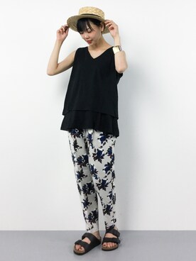 ambiさん（レディース・160cm）の夏コーディネート